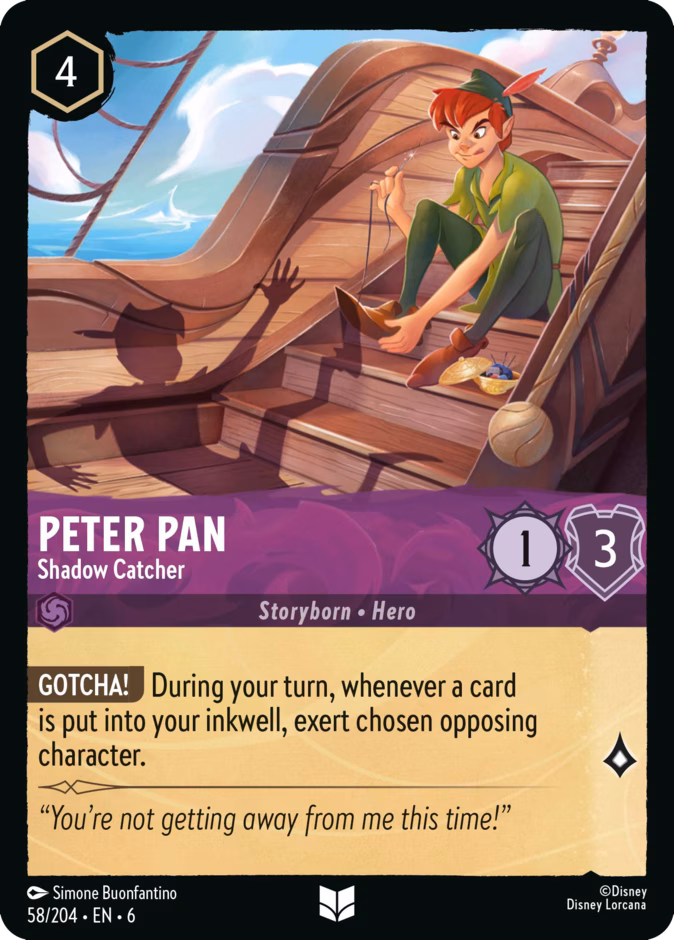 Peter Pan — Shadow Catcher 58