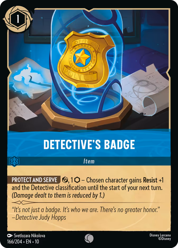 Detective's Badge 166