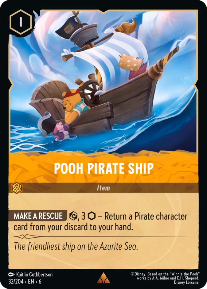 Pooh Pirate Ship 32