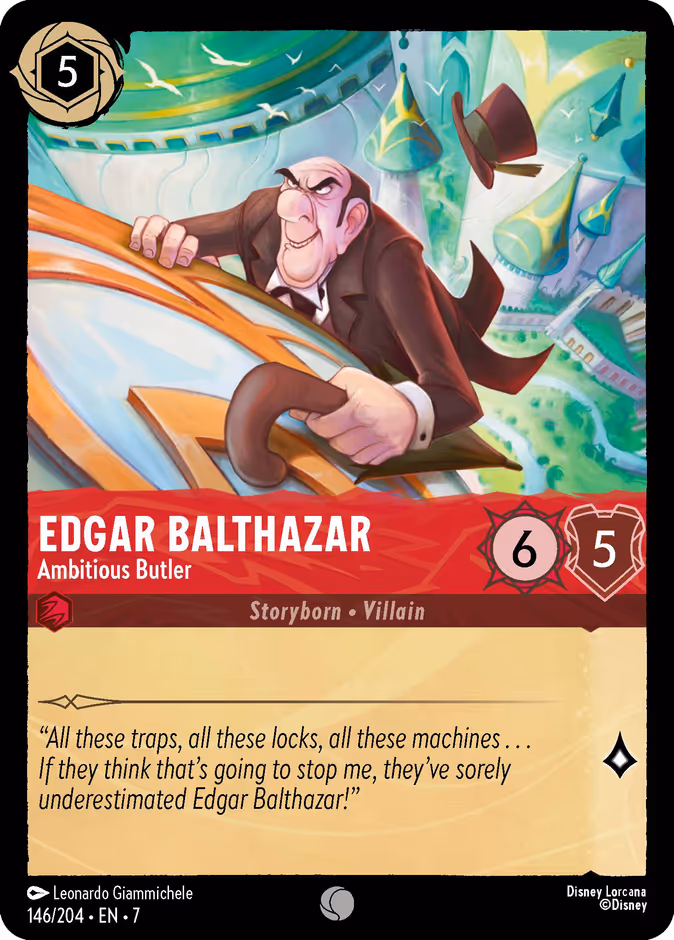 Edgar Balthazar — Ambitious Butler 146