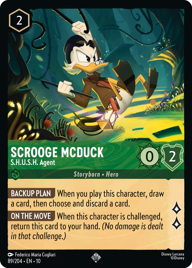 Scrooge McDuck — S.H.U.S.H. Agent 89