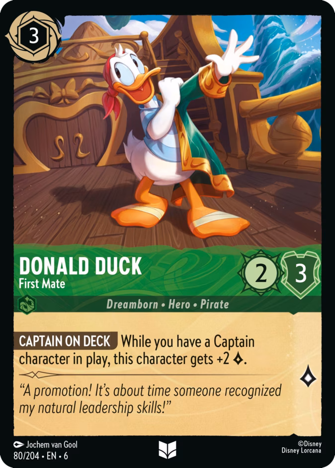 Donald Duck — First Mate 80