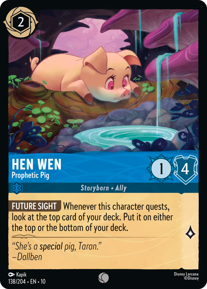 Hen Wen — Prophetic Pig 138
