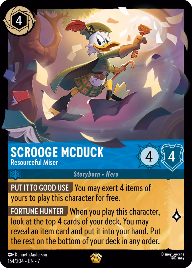 Scrooge Mcduck — Resourceful Miser 154