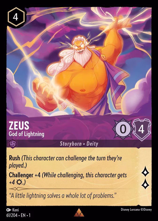 Zeus — God of Lightning 61