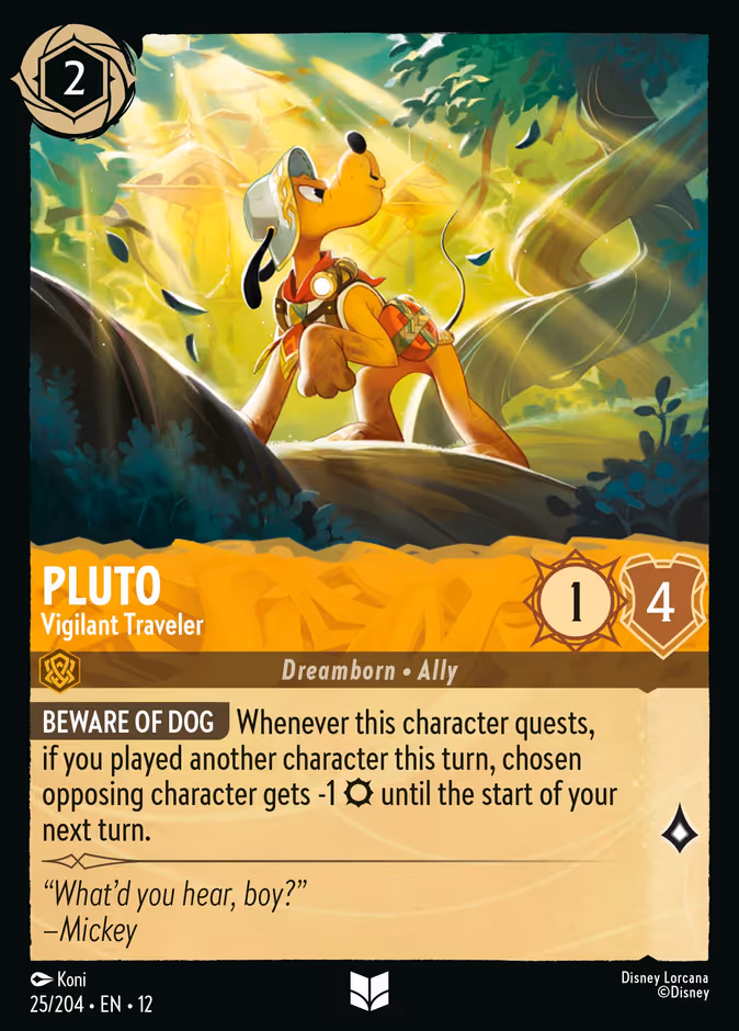 Pluto — Vigilant Traveler 25