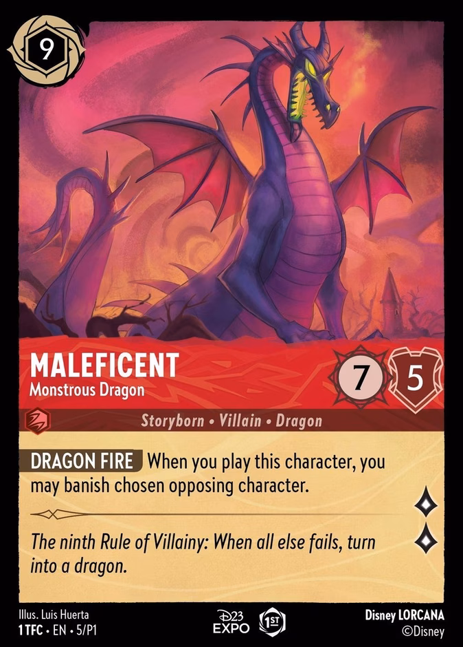 Maleficent — Monstrous Dragon 5