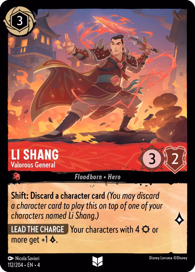 Li Shang — Valorous General 112