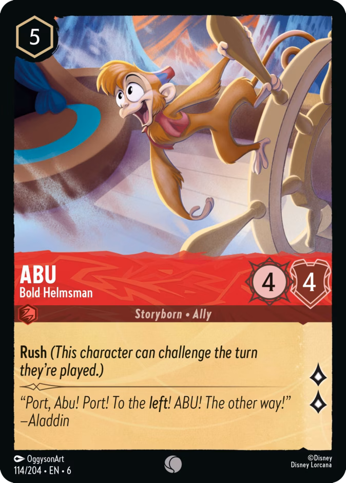 Abu — Bold Helmsman 114