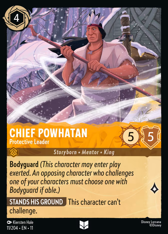 Chief Powhatan — Protective Leader 11