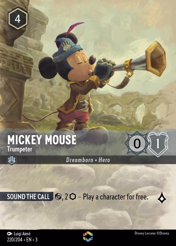 Mickey Mouse — Trumpeter 220
