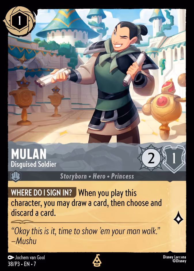 Mulan — Disguised Soldier 38