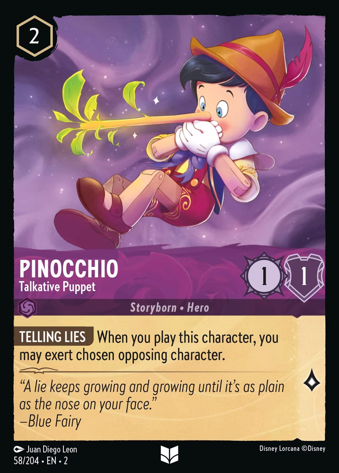 Pinocchio — Talkative Puppet 58
