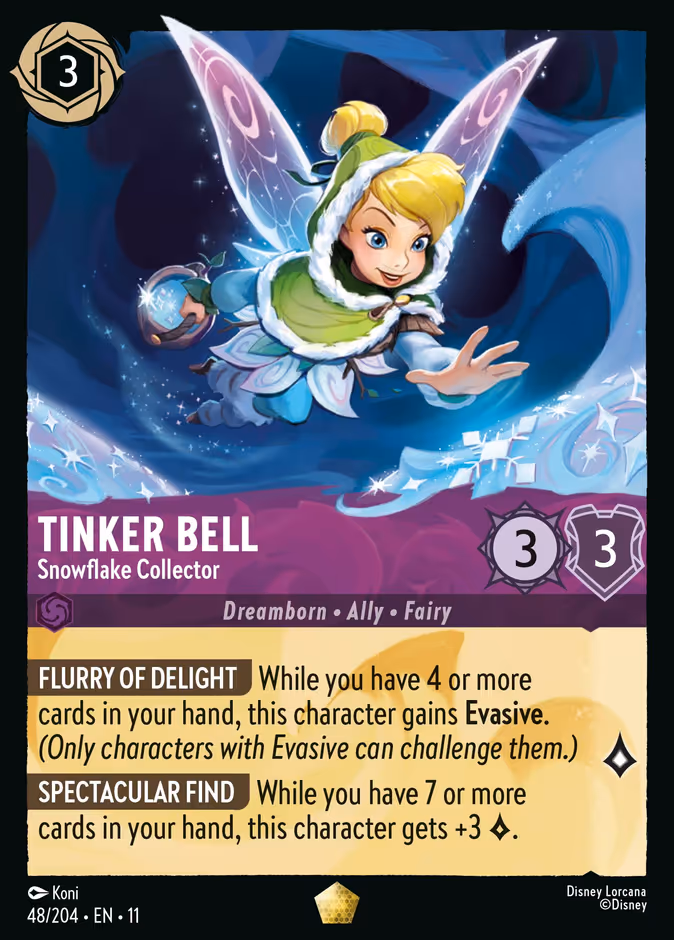 Tinker Bell — Snowflake Collector 48