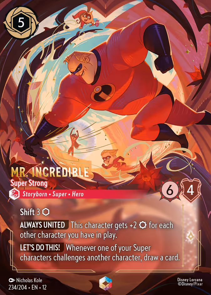 Mr. Incredible — Super Strong 234