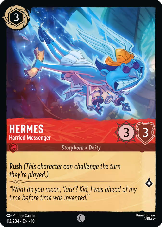Hermes — Harried Messenger 112