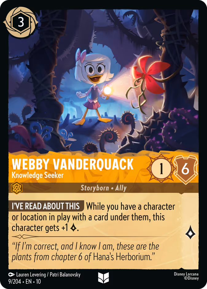 Webby Vanderquack — Knowledge Seeker 9