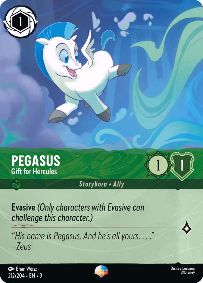 Pegasus — Gift for Hercules 212
