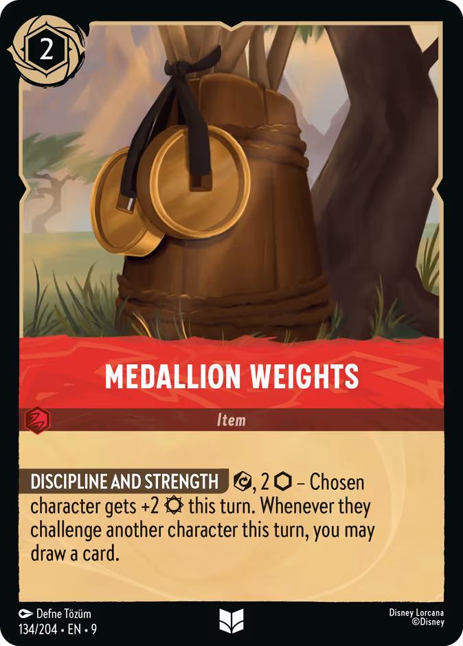 Medallion Weights 134