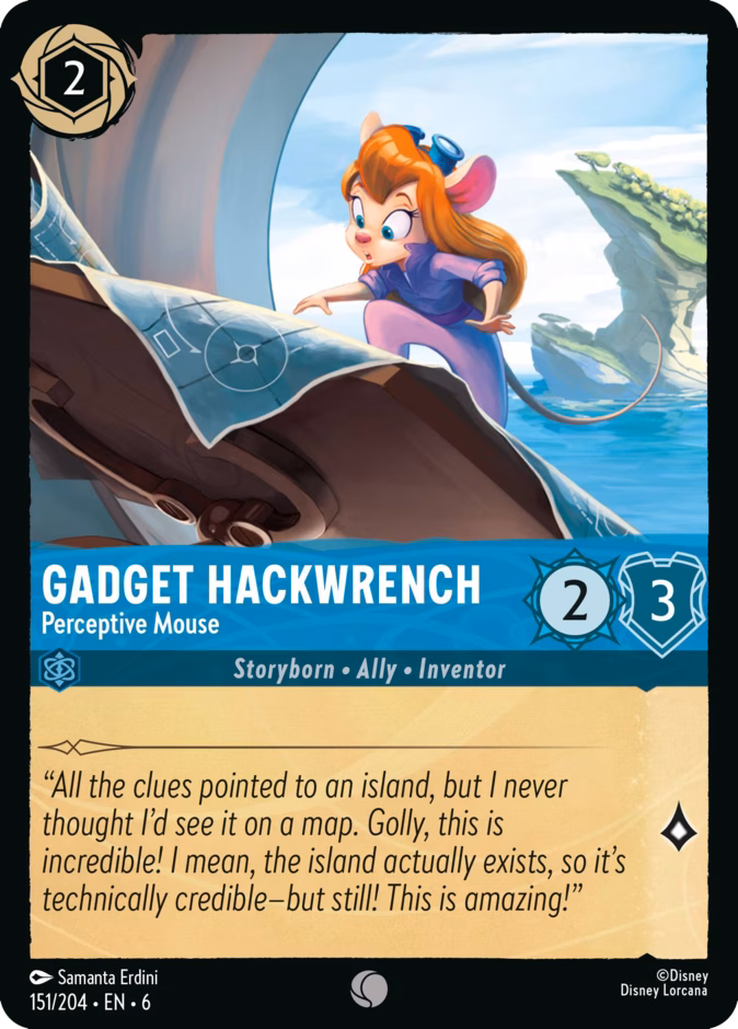 Gadget Hackwrench — Perceptive Mouse 151