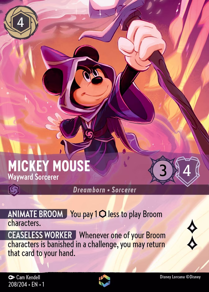 Mickey Mouse — Wayward Sorcerer 208