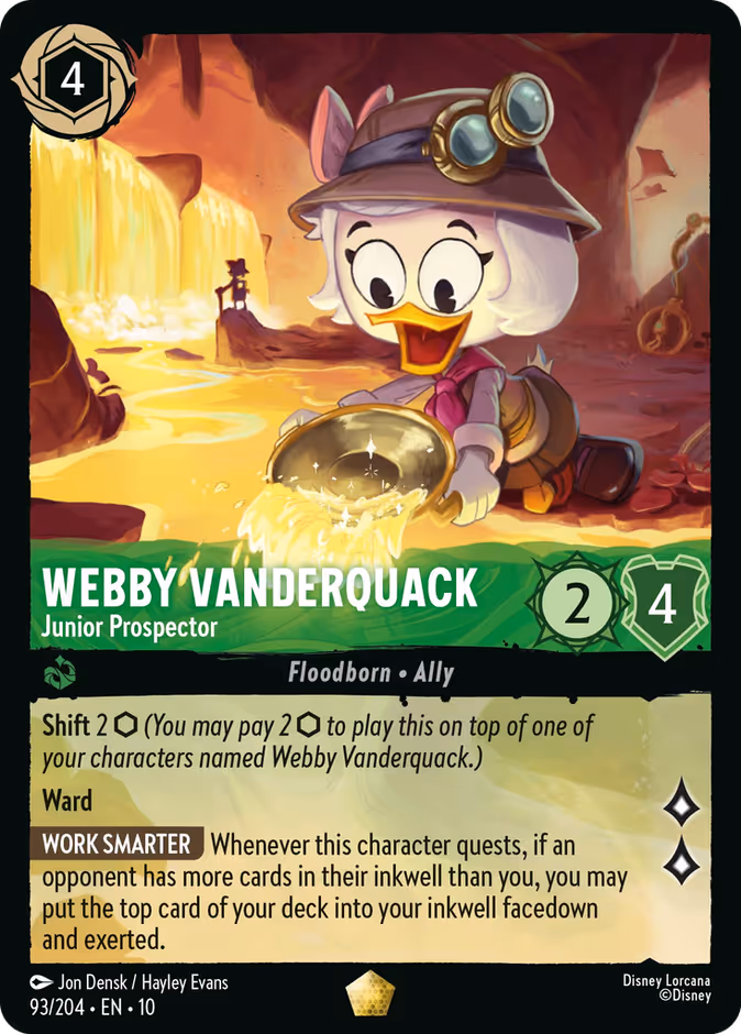 Webby Vanderquack — Junior Prospector 93