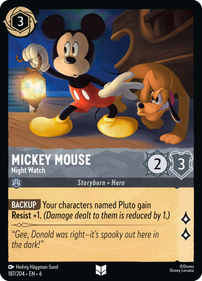 Mickey Mouse — Night Watch 187