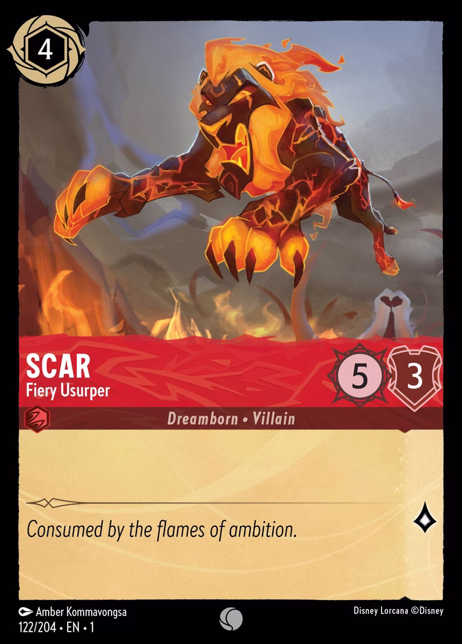 Scar — Fiery Usurper 122