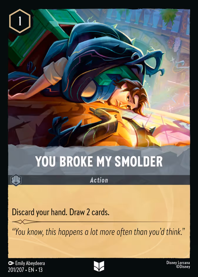 You Broke My Smolder 201