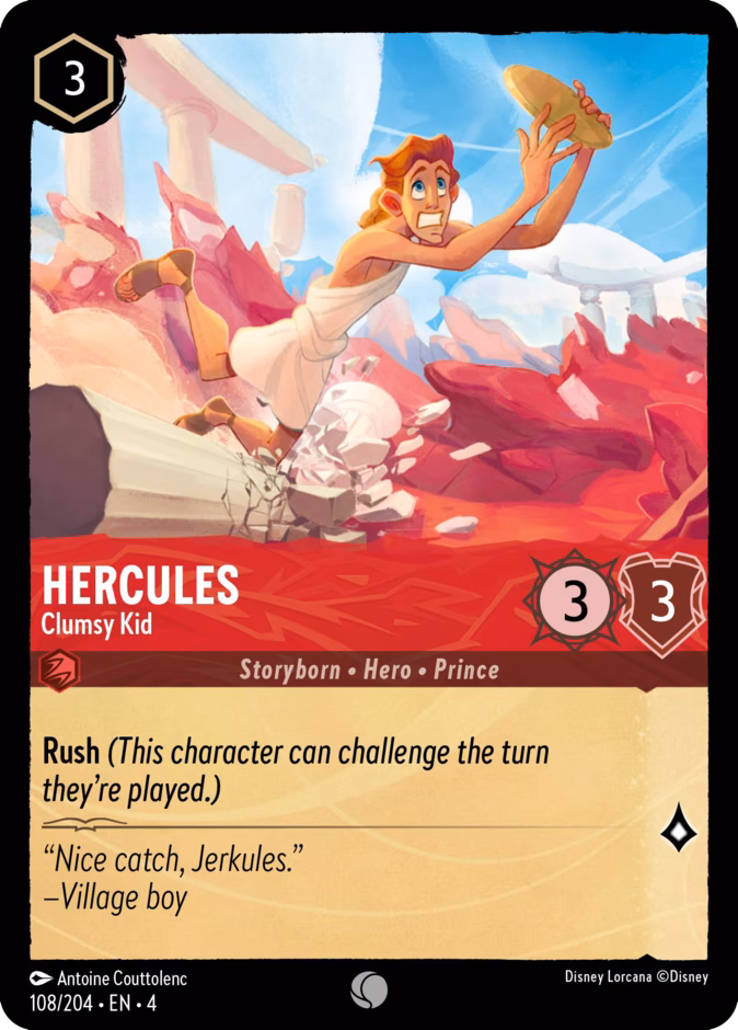 Hercules — Clumsy Kid 108