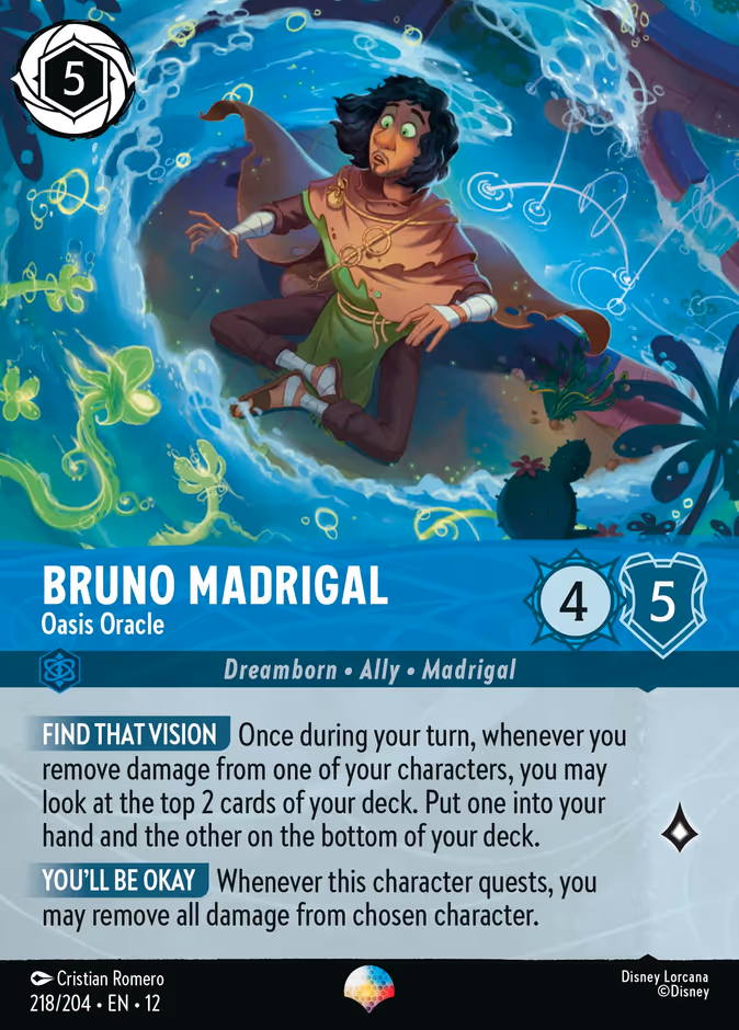 Bruno Madrigal — Oasis Oracle 218
