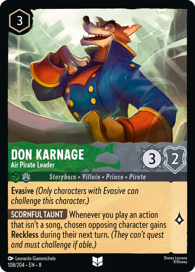 Don Karnage — Air Pirate Leader 108
