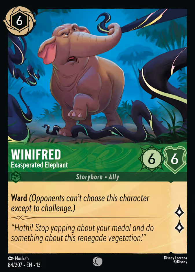Winifred — Exasperated Elephant 84