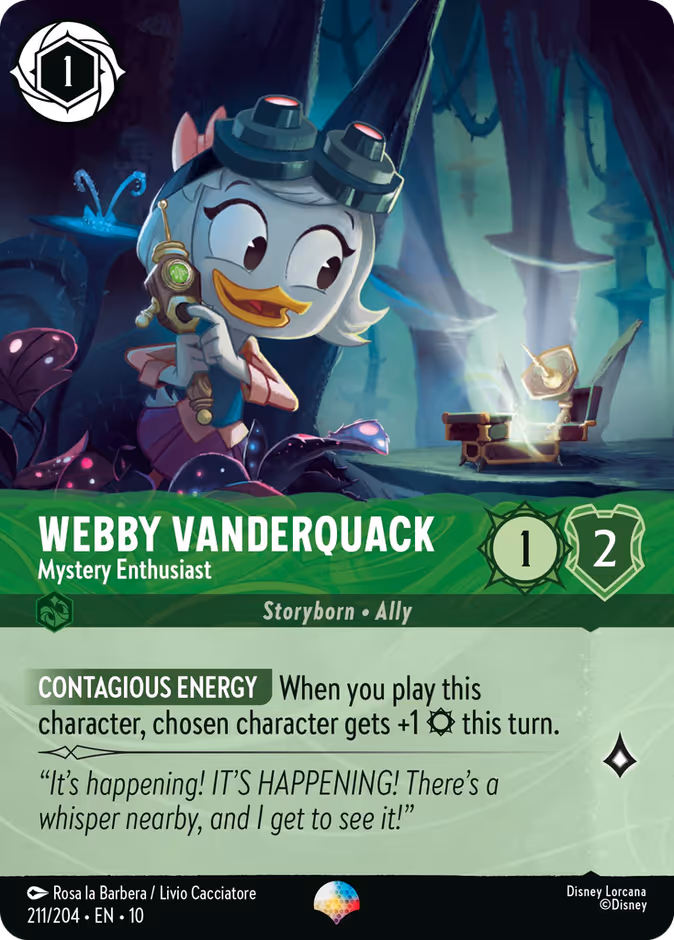 Webby Vanderquack — Mystery Enthusiast 211