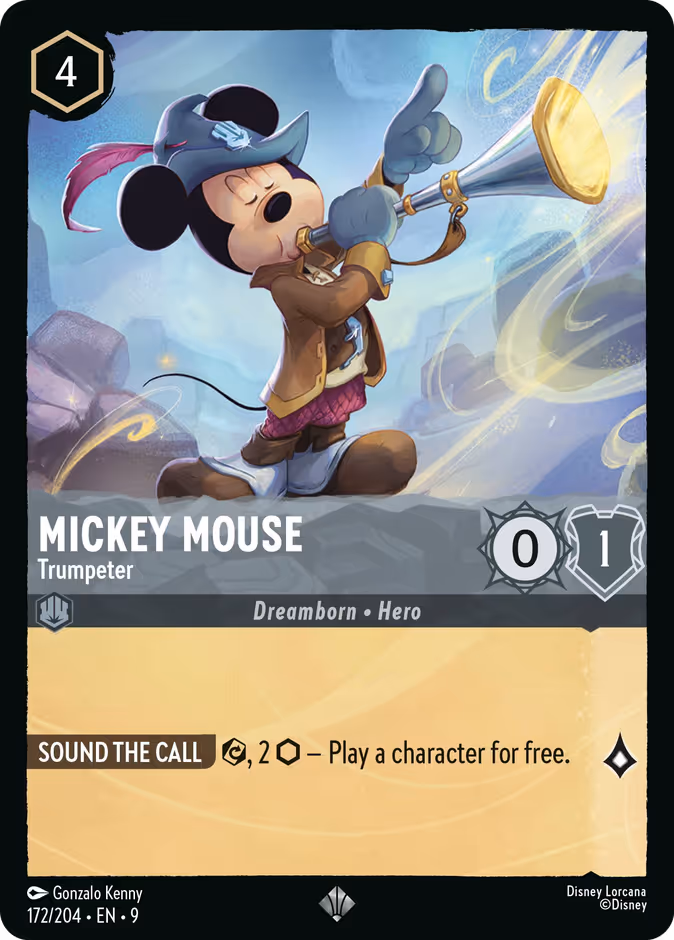 Mickey Mouse — Trumpeter 172