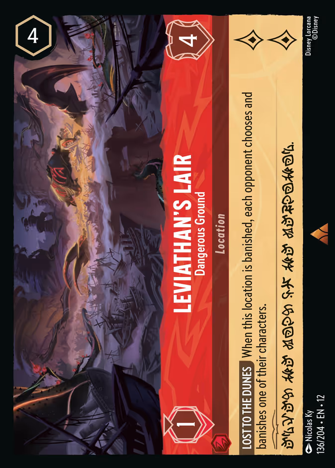 Leviathan's Lair — Dangerous Ground 136