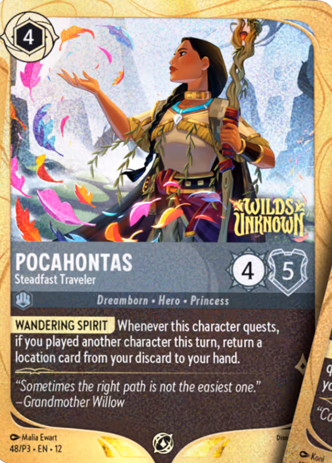 Pocahontas — Steadfast Traveler 48