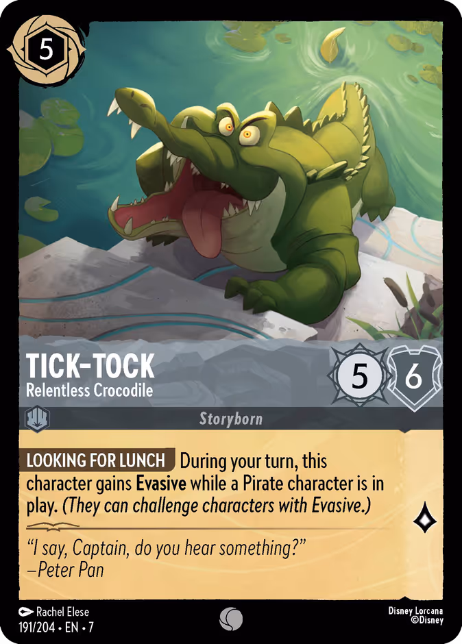Tick-Tock — Relentless Crocodile 191