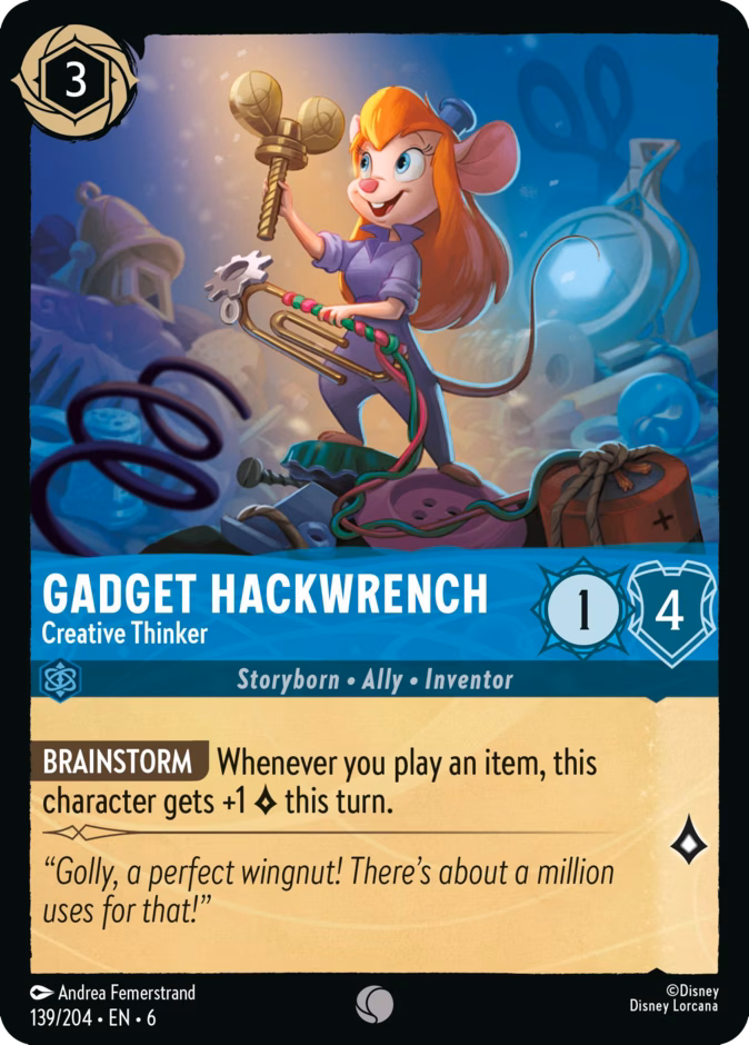 Gadget Hackwrench — Creative Thinker 139