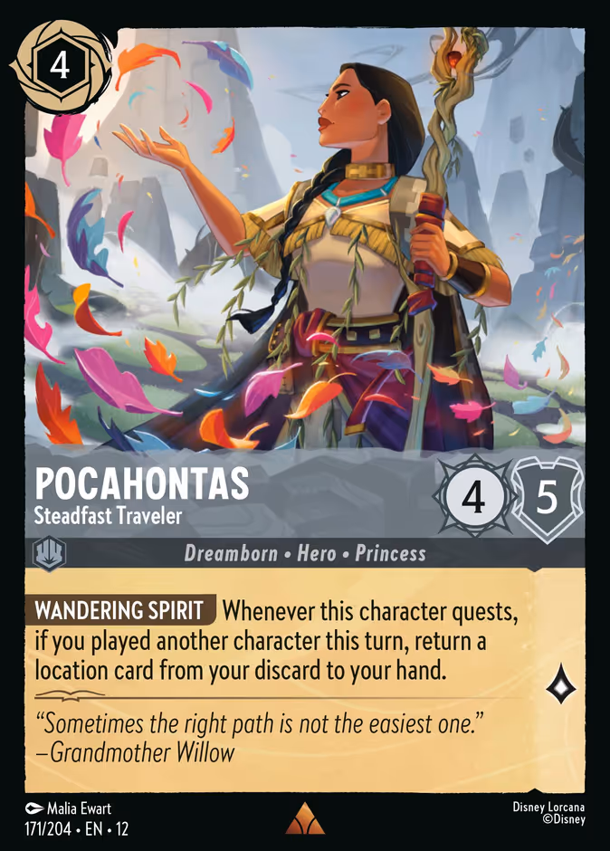 Pocahontas — Steadfast Traveler 171