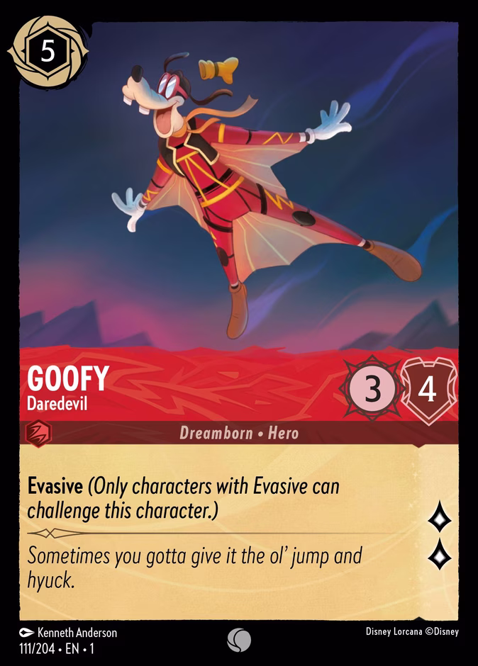Goofy — Daredevil 111
