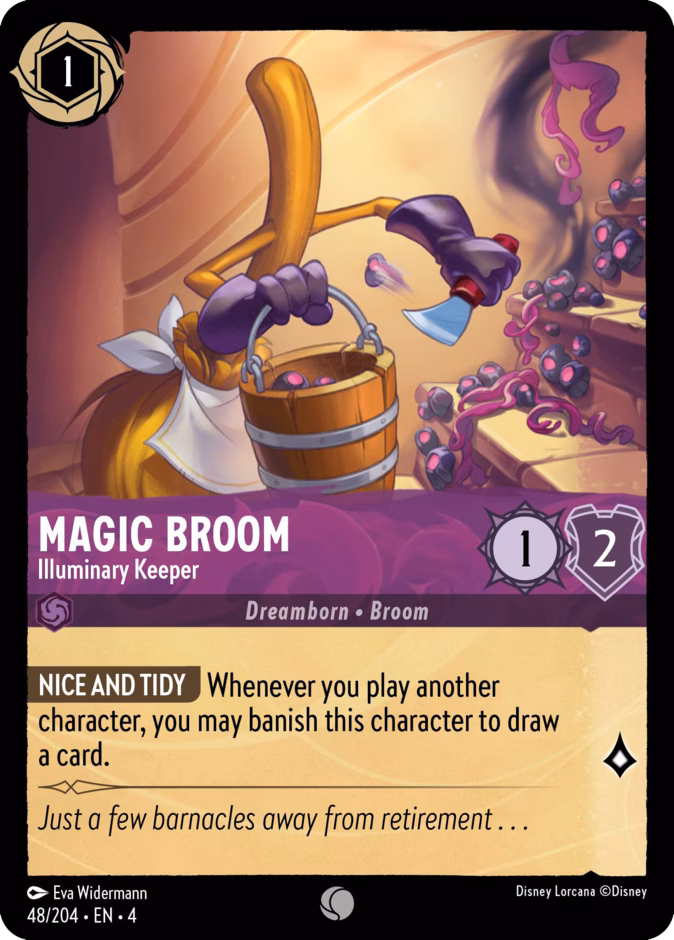 Magic Broom — Illuminary Keeper 48