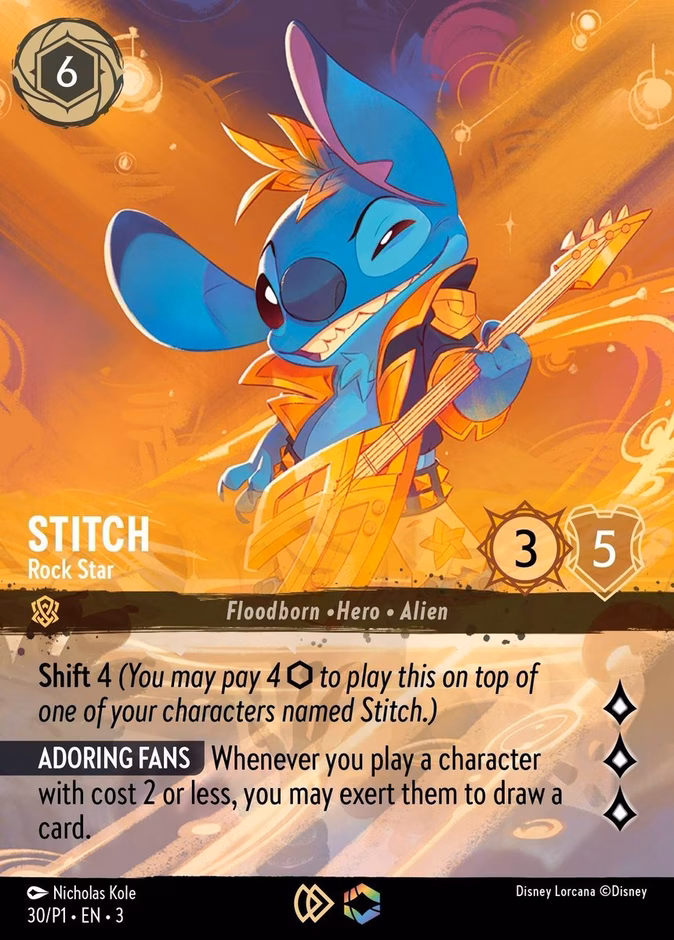 Stitch — Rock Star 30