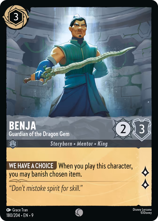 Benja — Guardian of the Dragon Gem 180