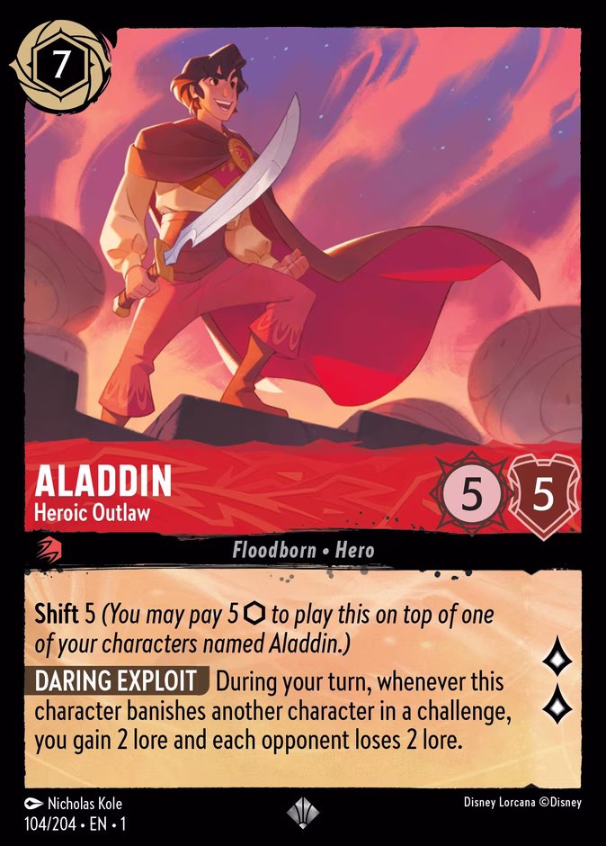 Aladdin — Heroic Outlaw 104