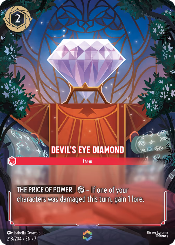 Devil's Eye Diamond 218
