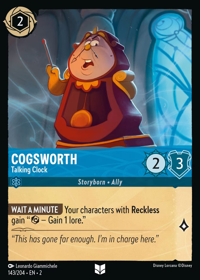 Cogsworth — Talking Clock 143