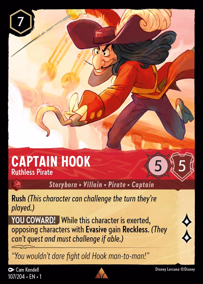 Captain Hook — Ruthless Pirate 107