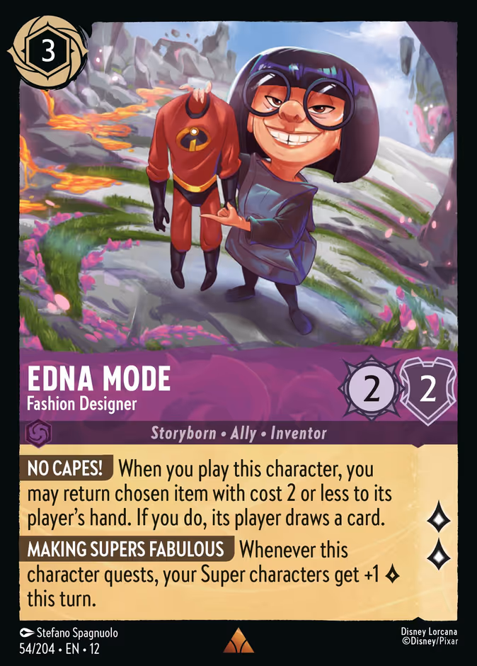 Edna Mode — Fashion Designer 54