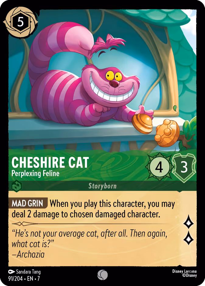 Cheshire Cat — Perplexing Feline 91